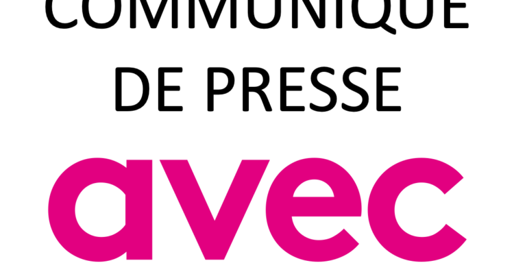communiqué de presse AVEC